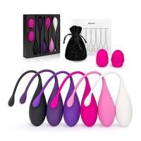 Leten Smart Ball mancuernas vaginales de silicona completa vagina apretar Kegel juego de bolas de ejercicio para mujer señora - details 1