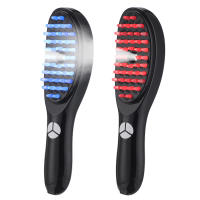 Cepillo de Masaje para Piel con Tecnología de Luz Azul y Roja Herramienta de Estilo Eléctrico para Prevención de Pérdida de Cabello y Crecimiento del Cabello - details 8