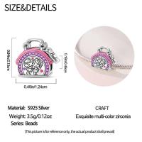 Abalorio Original de Plata de Ley 925 para mujer, abalorio de alta calidad adecuado para pulsera DIY, cuentas de amor para el Día de San Valentín, regalos de joyería para fiesta, nuevo - details 18