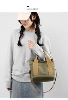 Bolsos Bandolera Para Mujer,Bolso de Hombro pequeño, Mano de lona - details 10