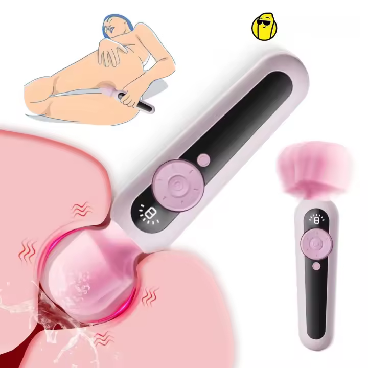Leten Jissbon varita mágica grande para mujeres masajeador de punto G penetración consolador para clítoris vibrador juguetes sexuales para adultos - 1