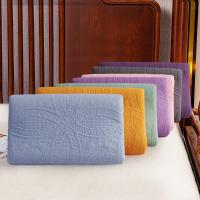 Funda de Almohada de Latex Impermeable Color Sólido Algodón para Dormir - details 9