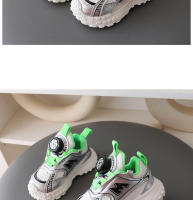 Zapatillas Deportivas Ultraligeras y Antideslizantes para Niños Suela Suave para Correr en Primavera y Otoño Zapatos de Papá para Niñas - details 7