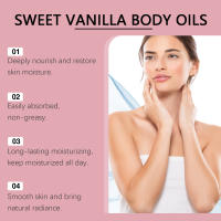 Vainilla Cuerpo Cuidado Suave Piel Hidratante Fragancia Aceite Esencial Calmante - details 4