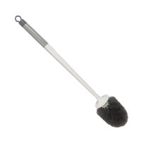 Juego de inodoro blanco sostenible y respetuoso con el medio ambiente, con mango de mano de PP y cepillo de plástico de limpieza profunda - details 1