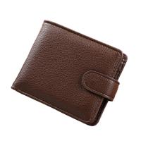 Cartera de Cuero Vintage para Hombres con Múltiples Ranuras Ideal para Tarjetas de Identificación y de Crédito Monedero de Negocios en Moda - details 0