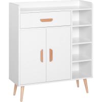 Aparador Buffet Armario Gabinete Consola Mueble Multiusos de Comedor Salón Baño Pasillo 80x29.5x96cm - details 0