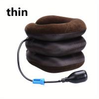 1PC Grueso/Delgado Estirador de Cuello Almohada de Masaje de Cuello Almohada de Viaje Almohada de Relajación de Cuello Almohada de Estiramiento de Cuello Almohada de Tracción de Cuello Almohada Inflable - details 3