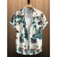 Camiseta de Verano de Playa Hawaiiana Estampado de Denim 3D para Hombres Manga Corta Transpirable - details 12