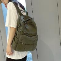 Mochila Mujer Lona, Estilo Retro, Gran Capacidad, Estudiante, Moda Coreana - details 24