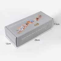 Tren pequeño Digital de juguete de madera para niños, rompecabezas de ensamblaje de bloques de construcción magnéticos para regalos de cumpleaños - details 10