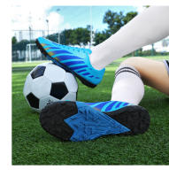 Zapatos de fútbol de marca para hombre, botines de fútbol para exteriores para niños, zapatillas de entrenamiento antideslizantes transpirables, zapatillas de fútbol sala para césped - details 22
