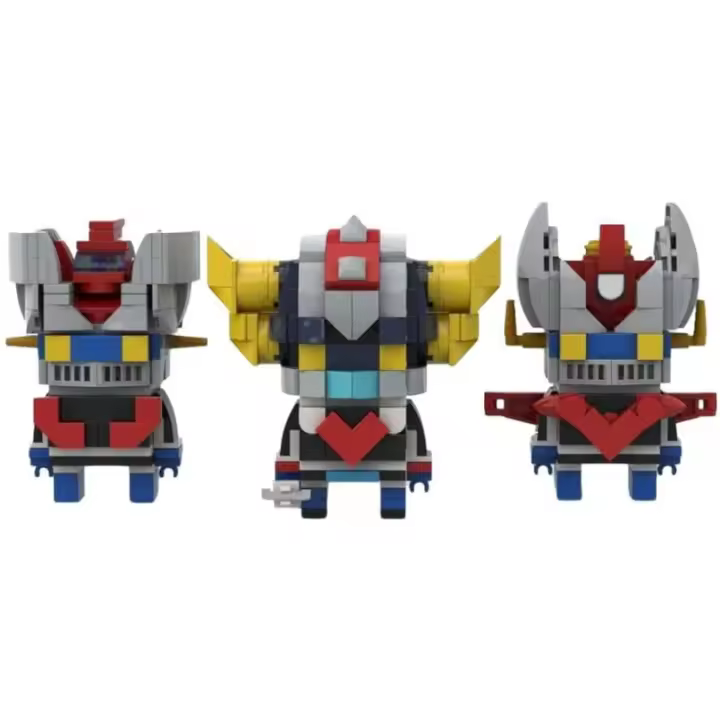 Mecha Warrior/Robots icónicos 3 en 1 484 piezas de ciencia ficción Movie MOC Build para mayores de edad - 1