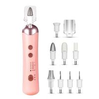 Taladro inalámbrico 8 en 1 Pro: kit de cortaúñas eléctrico silencioso y recargable para el hogar/sala de estar - details 0