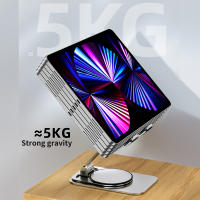 Soporte de tableta de aluminio para iPad Pro 11, 10th, 10,2, 7th, 8th, 9th Gen, Xiaomi Pad, Samsung Tab, soporte de tableta ultrafino plegable - details 5