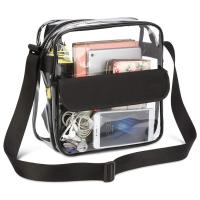 Bolso De Hombro Para Mujer PVC Transparente Gran Capacidad Bandolera Estilo Casual Para Viaje Y Gimnasio Bolso De Mano Unisex - details 0