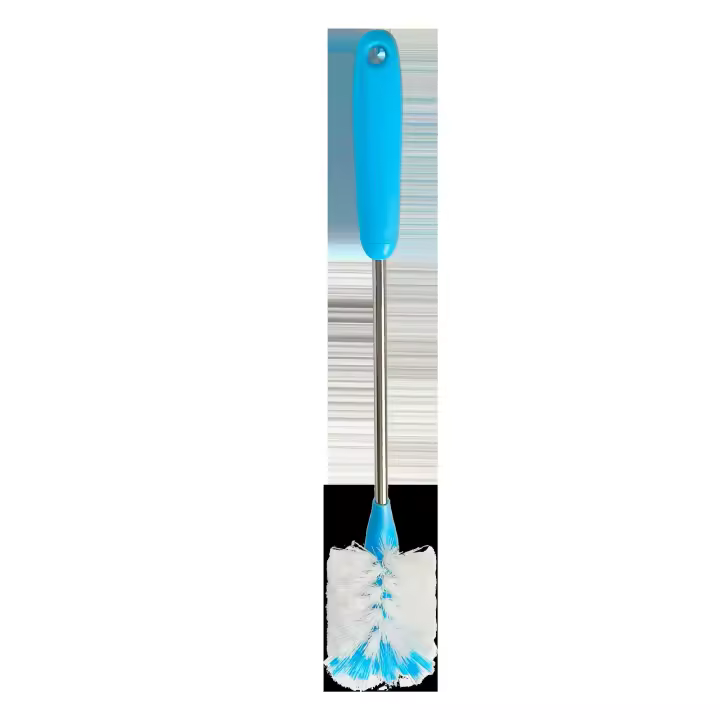 El cepillo de limpieza doméstico multifuncional de acero inoxidable es respetuoso con el medio ambiente y viene con una botella con mango duradero. - 1