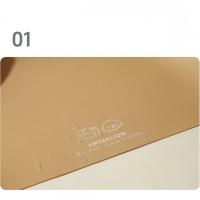 Mantel individual de cuero PU para mascotas, resistente al aceite, antideslizante, almohadilla para comida para perros, impermeable, tapete para cuenco para gatos, previene derrames de comida y agua - details 7