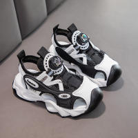 Sandalias para niños Zapatos para niños Zapatos con punta Bao novedad de verano zapatos de playa antideslizantes de suela blanda para niños - details 5