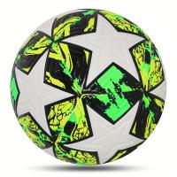 Balón De Fútbol De Tamaño Estándar 5, Para Juegos Al Aire Libre Y En Interiores, competición Y Entrenamientos, Inflable - details 3
