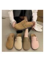 Pantuflas retro de corcho con suela gruesa de 4.5 pulgadas para mujer, primavera 2025 - details 6
