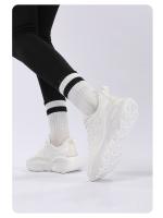 Zapatillas de running de alta elasticidad con absorción de impactos para hombre, zapatillas casuales para parejas de aeróbicos, zapatillas modernas y versátiles. - details 5