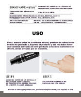 Lubricante de Agua de Alta Calidad Refrescante para Breathe y Sabor, Cualidad Alimentaria para Felación y Juguete Sexual para Adultos 10ML - details 3