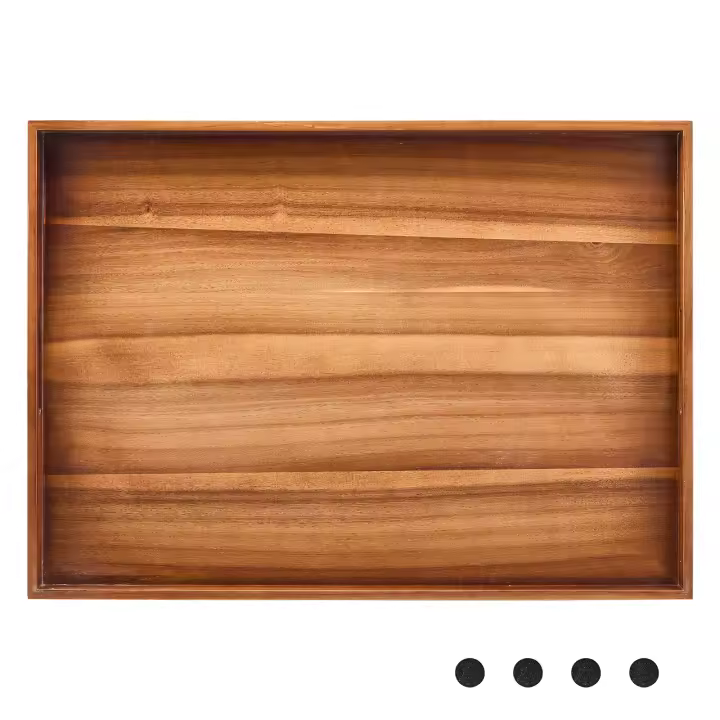 SucceBuy Cubierta de estufa de madera para fideos, cubierta superior de estufa multiusos para quemadores de gas y eléctricos, tabla de cortar de madera de acacia con asas integradas, cubierta de estufa para vehículos recreativos y cubierta para fregadero  - 1