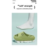 Zapatillas de casa frescas con dibujos animados, antideslizantes, resistentes al desgaste, para la primavera y el verano de 2025, con sensación de pisar excrementos. - details 2