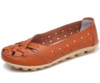 Zapatos de mujer para verano, zapatos planos de cuero suave, mocasines planos sin cordones, zapatos casuales para mujer, respirador - details 13