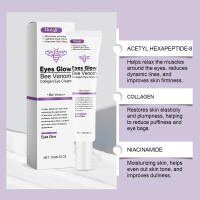 Crema de Ojos de Colágeno de Polvo de Abeja Adiós a las Líneas Finas, Reafirmación para Ojos, Eliminación de Ojeras, Iluminación de Piel de Ojos Herramientas de Cuidado de la Piel Facial - details 4