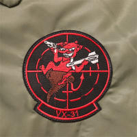 TOP GUN CWU-45P parche bordado estilo militar chaqueta Bomber piloto vuelo abrigo de invierno - details 16