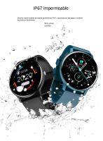 Reloj inteligente para hombres: llamadas, frecuencia cardíaca, sueño, clima, deportes, pantalla táctil y larga duración de bater - details 3