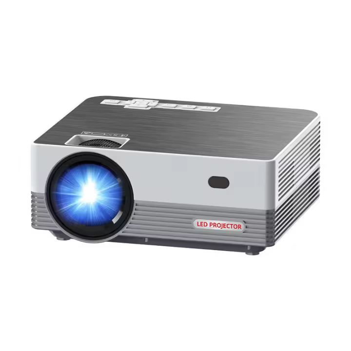 Proyector LCD 4K Q6 Potente, 1080P, Soporte HDMI, Control Remoto, Hazte con él en Casa - 1