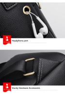 FOXER Mochila de cuero para mujer, bolso de viaje clásico para mujer - details 15