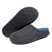 Invierno de los hombres más el tamaño 50 al aire libre engrosado fondo grueso apilado caliente zapatillas de algodón de lana - details 19