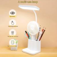 Lámpara de mesa LED USB para estudiantes universitarios, luz nocturna de lectura, protección ocular, 3 colores - details 2