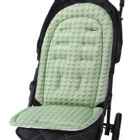 Cojín transpirable para cochecito de bebé, cojín suave de Color sólido para cochecito de bebé, accesorios para cochecito, asiento de coche, alfombrilla para cochecito, cuidado del bebé - details 12