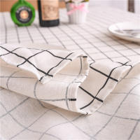 Paño para el hogar y algodón a cuadros a rayas mantel de comedor cocina decorativa Rectangular café cocina fiesta mesa cubierta - details 10