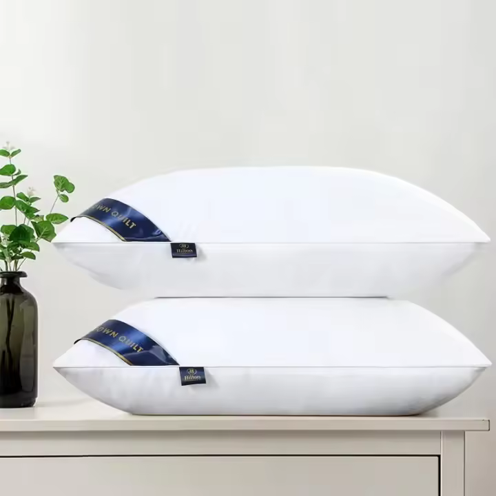Almohada de Algodón 100% Diseño de Almohada Fosca Engrosada Ideal para Dormir en Cama - 1