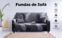 Funda Elástica para Sofá Salón, Protector Jacquard para Muebles para Perros con 1 45x45, 1-4 Plazas - details 0