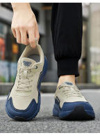 2025 primavera nuevos zapatos de los hombres zapatos deportivos antideslizantes absorción de golpes botón giratorio al aire libre senderismo zapatos de senderismo zapatos de jogging de los hombres - details 9