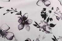 Vestido de fiesta elegante de media manga informal con estampado floral para mujer - details 25