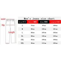 Jeans Acampados de Moda para Hombres Pantalones Casuales de Cintura Media Ropa de Correr Y2K - details 0