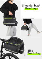WEST BIKING-bolsa impermeable 3 en 1 para maletero de bicicleta, bolso de gran capacidad para equipaje de viaje, Alforjas para asiento de sillín - details 7