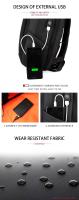 Nuevo bolso antirrobo de alta capacidad para ordenador portátil con mochila de viaje de negocios con interfaz USB - details 9