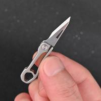 Mini cuchillo plegable TC4 de aleación de titanio Portátil, cuchillo colgante, desembalaje express, cuchillo de bolsillo, herramienta EDC para regalo - details 28