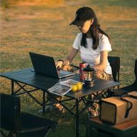 Mesa de picnic para camping, mesa plegable ligera y portátil para caravanas - details 14