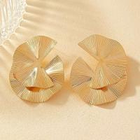 Pendientes de mujer tejidos irregularmente, accesorios multifuncionales exagerados, joyería de noche de moda - details 7