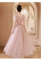 Elegante Vestido de Gala de Estilo Francés Alta Gama 2025 Perfecto para Banquetes, Cumpleaños, Bodas Moda para Mujeres - details 5
